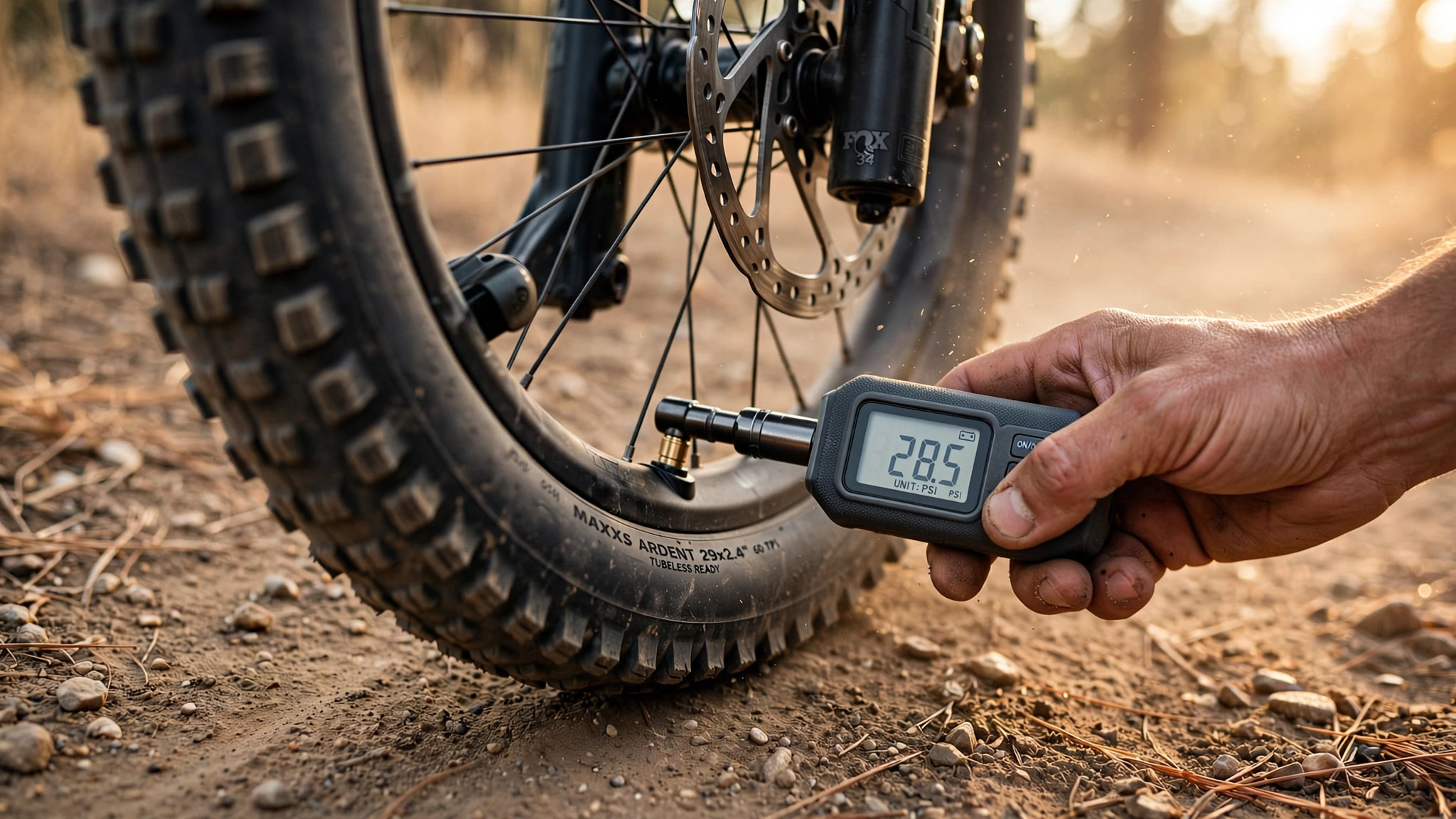 How to Set MTB Tire Pressure for Dry Summer Trails: A 3-Pressure Test for More Grip and Fewer Flats