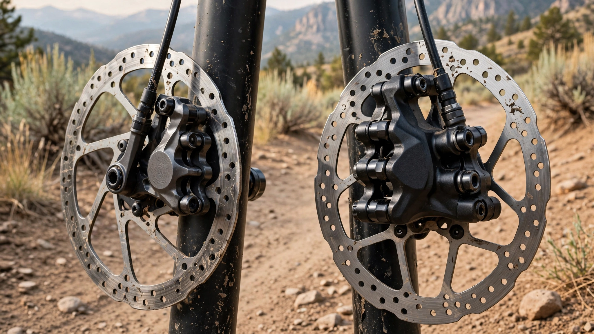 2-Piston vs 4-Piston MTB Brakes: What Actually Matters on Hot, Dusty Wasatch Trails