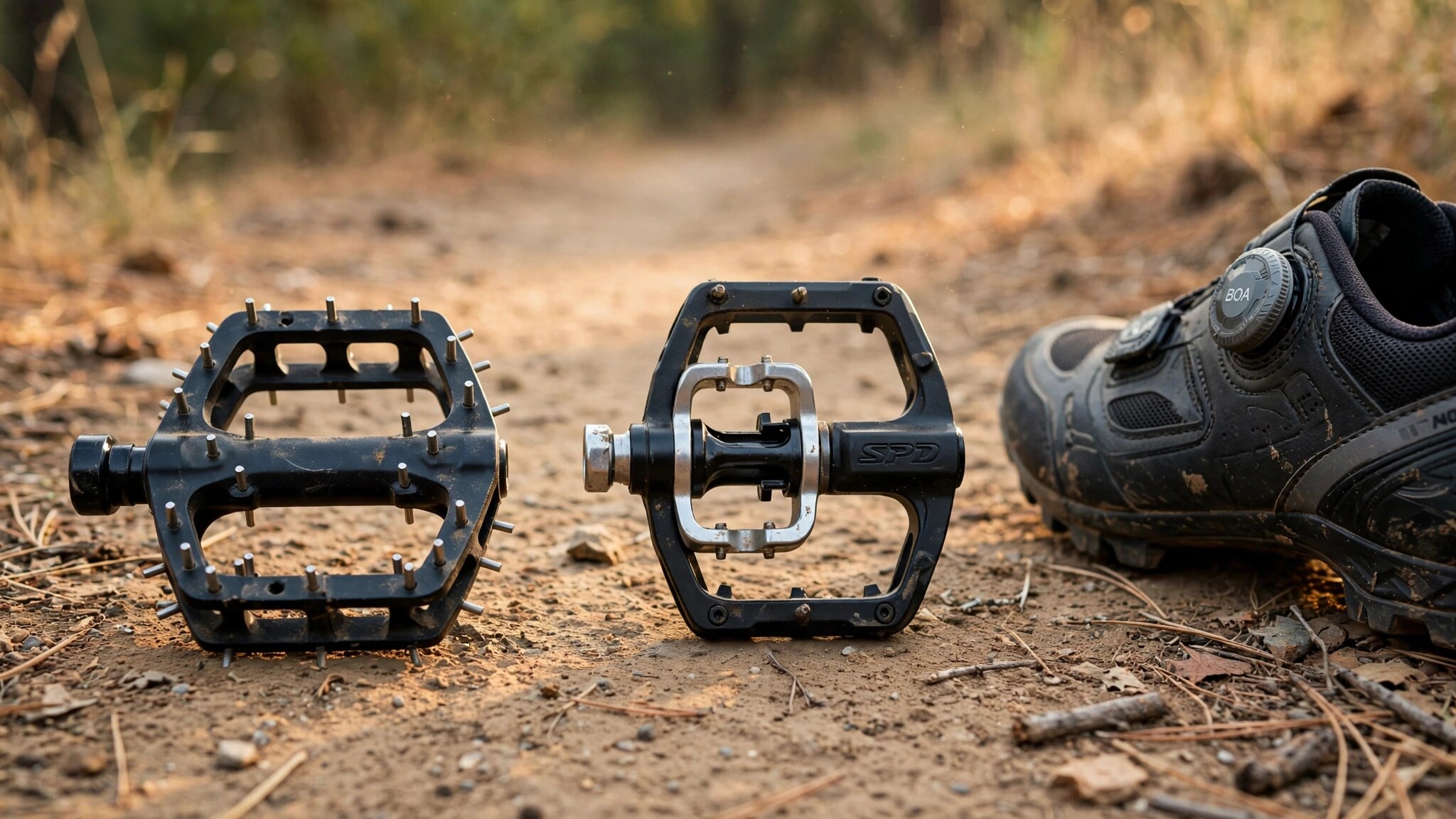 Flat Pedals vs. Clipless for Trail Riding: Where Each Wins in 2026