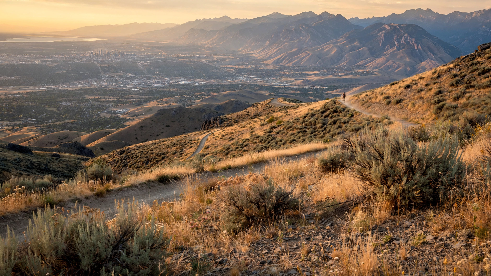 Bonneville Shoreline to Bobsled: A Late Summer Salt Lake City Progression