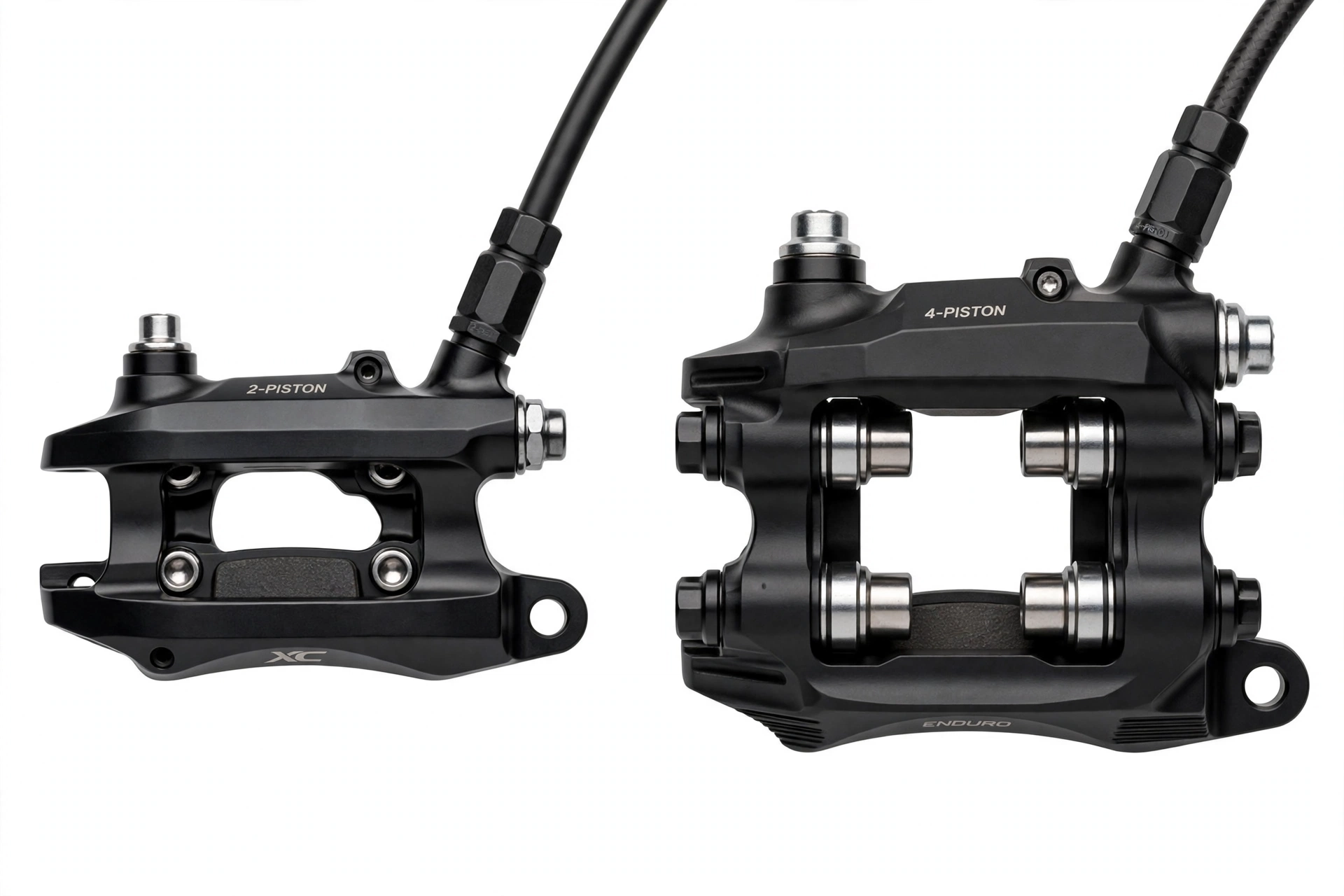 2 Piston vs 4 Piston Brakes for MTB: What Actually Matters on Wasatch Trails