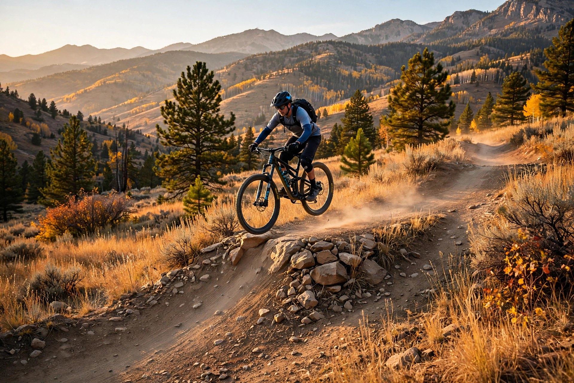 Small Drops, Clean Landings on Wasatch Trails